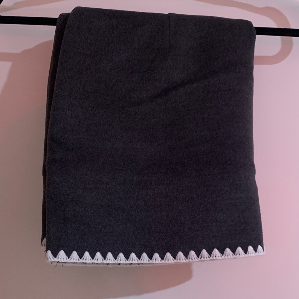Commense Dark Gray Mini Skirt